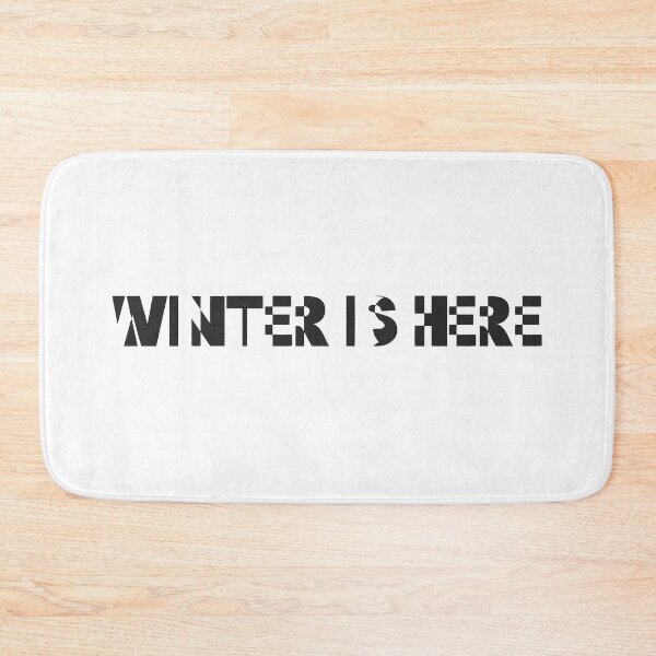 Item preview, Winter is here (black) designed and sold by didijuca.