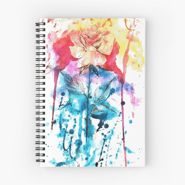 Item preview, rose watercolor art flover designed and sold by nemfisart.