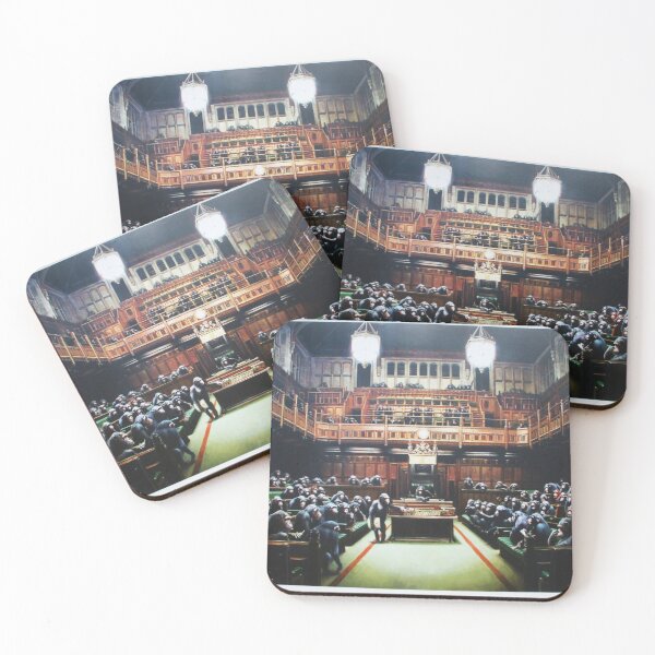 Item preview, banksy mps as chimpanzees designed and sold by mattjmca.