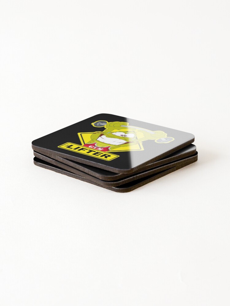 Thumbnail 4 of 5, Coasters (Set of 4), Toad Rage! THE LIFTER designed and sold by Rookie.