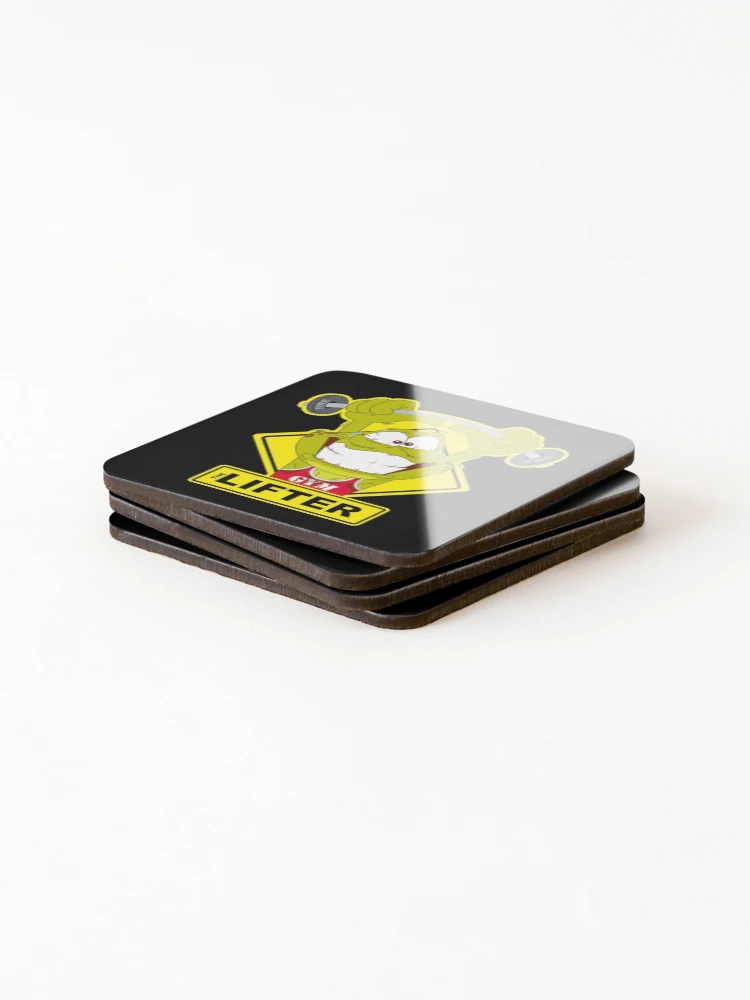 Thumbnail 4 of 5, Coasters (Set of 4), Toad Rage! THE LIFTER designed and sold by Dion Summergreene.