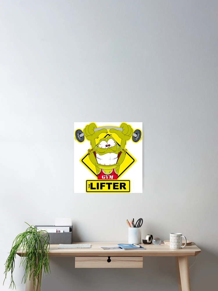 Thumbnail 2 of 3, Poster, Toad Rage! THE LIFTER designed and sold by Dion Summergreene.