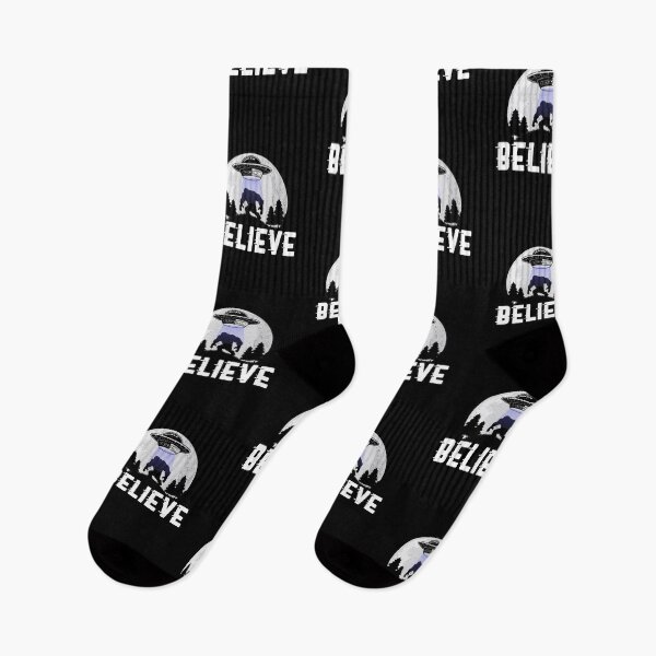 Item preview, Awesome Believe in Aliens Bigfoot & UFOs designed and sold by perfectpresents.