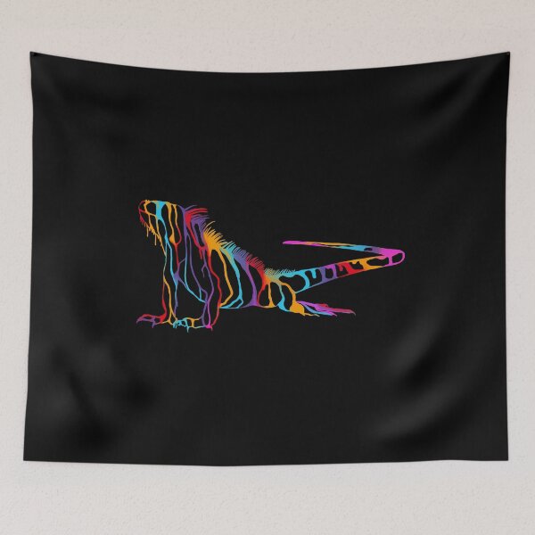 Item preview, Paint flow Iguana designed and sold by alwe-designs.
