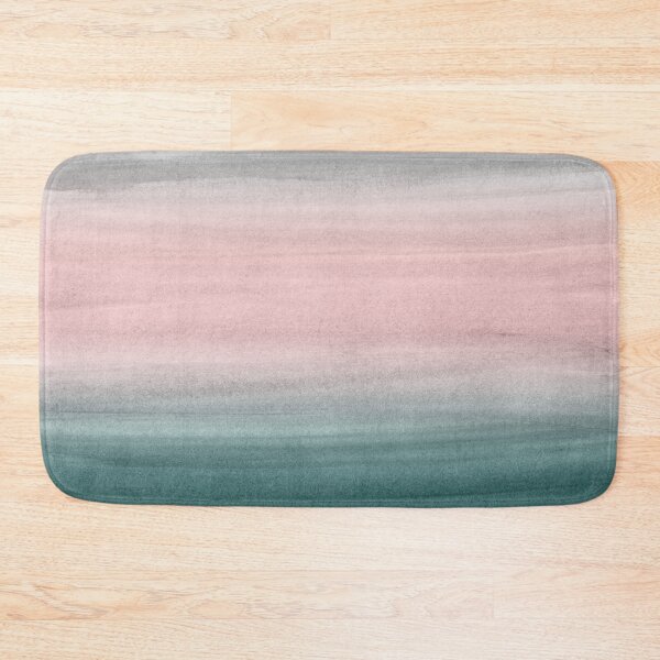 Item preview, Touching Teal Blush Gray Watercolor Abstract #1 #painting #decor #art  designed and sold by Anita's & Bella's Art.