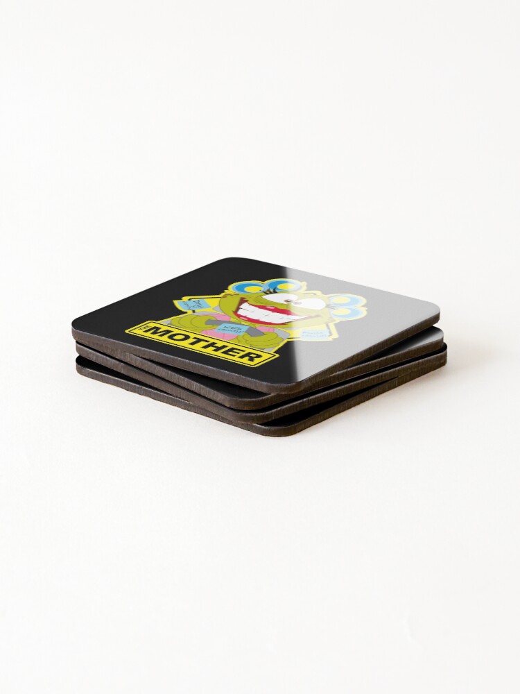 Thumbnail 4 of 5, Coasters (Set of 4), Toad Rage! THE MOTHER designed and sold by Rookie.
