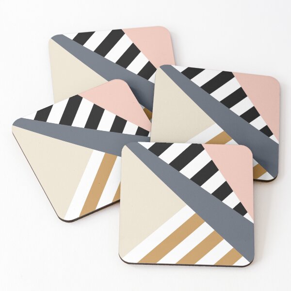 Item preview, Geometric Crossing, Striped Abstract designed and sold by meggydesigns.