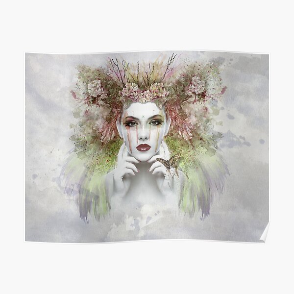 White face Poster