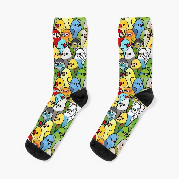 Too Many Birds! Bird Squad 1 Socks