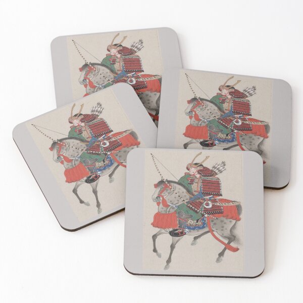 Item preview, Japanese Samurai on Horseback designed and sold by deanworld.
