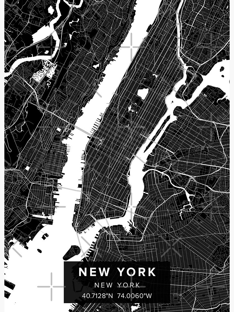 Thumbnail 2 von 2, Galeriedruck, New York City Karte designt und verkauft von Kara515.