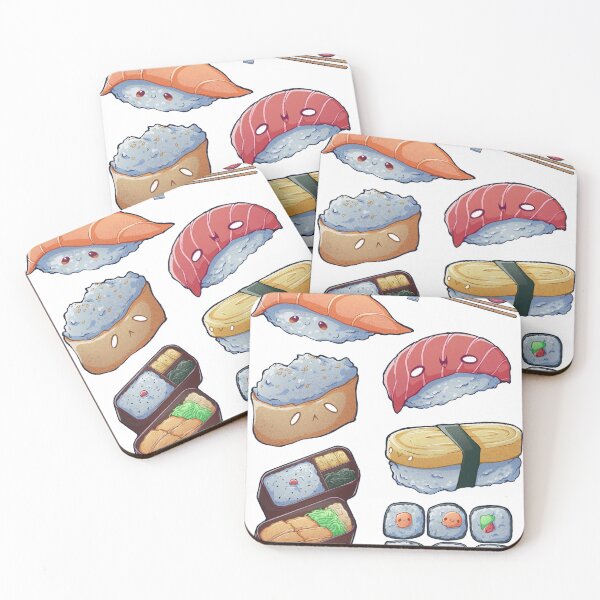 Item preview, Sushi Sticker Set designed and sold by Jennifer-Rachel.