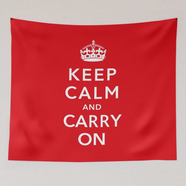Item preview, Keep Calm And Carry On  designed and sold by warishellstore.
