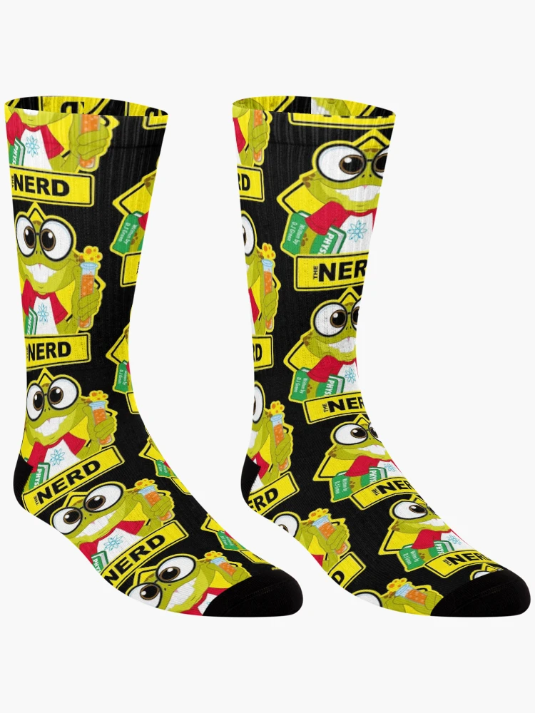 Thumbnail 3 of 5, Socks, Toad Rage! THE NERD designed and sold by Dion Summergreene.
