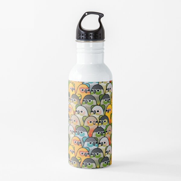 Too Many Birds! - Conure Squad Water Bottle