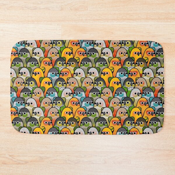Item preview, Too Many Birds! - Conure Squad designed and sold by MaddeMichael.