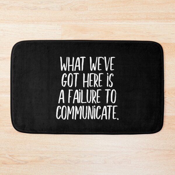 Item preview, What we've got here is a failure to communicate (white) designed and sold by didijuca.
