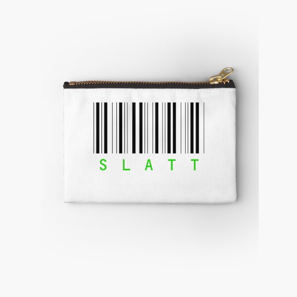 Item preview, SLATT Barcode Black Text designed and sold by FabloFreshcoBar.