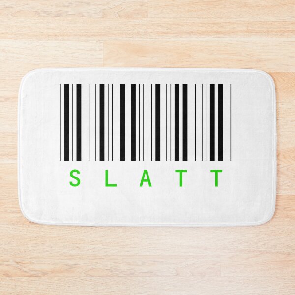 Item preview, SLATT Barcode Black Text designed and sold by FabloFreshcoBar.