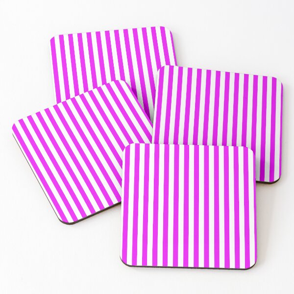 Item preview, Pink and White Striped Slimming Dress designed and sold by deanworld.