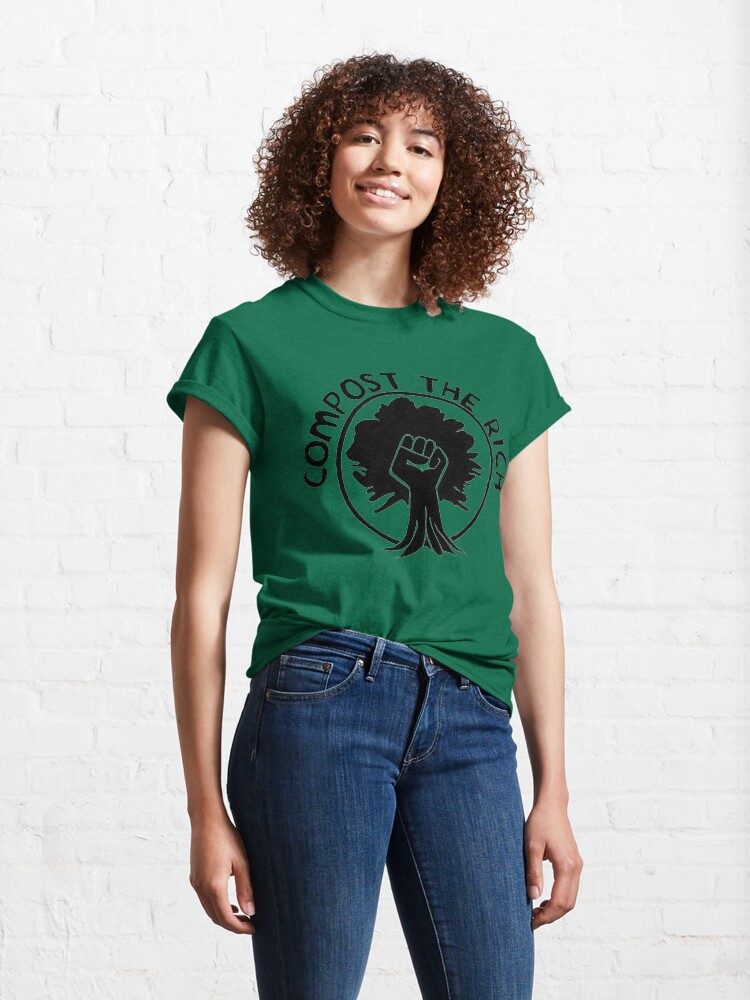 Alternate view of Compost the Rich Classic T-Shirt