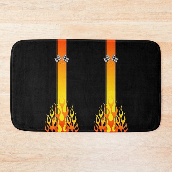 Item preview, Hot Racing Flames Stripes designed and sold by Garaga.