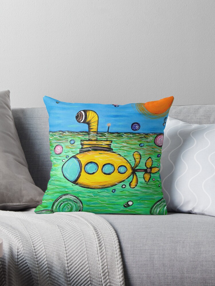 Item preview, Throw Pillow designed and sold by colorinhappy.
