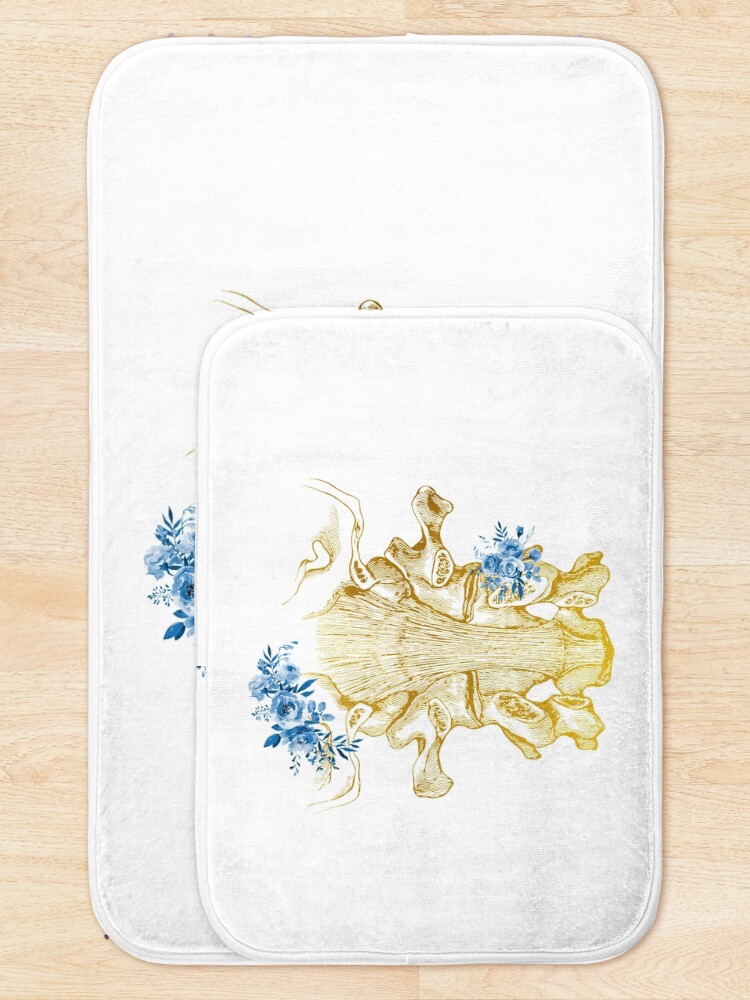 Alternate view of Cervical ligaments,The Cervical Spine Bath Mat
