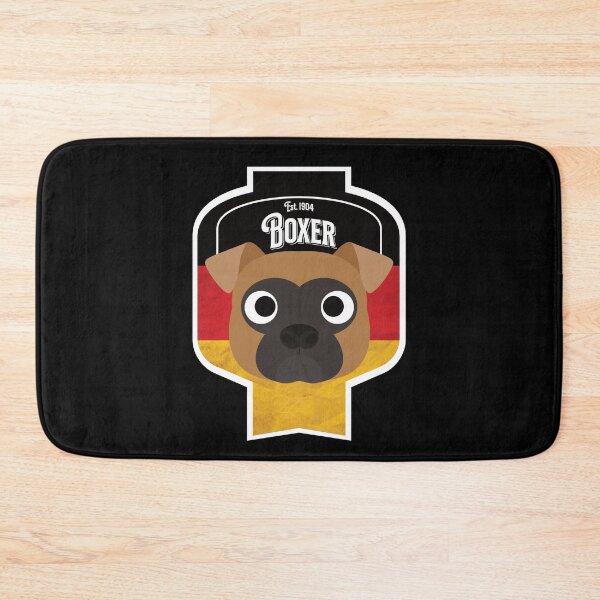 Item preview, Boxer Dog - Distressed German Boxer Beer Label Design designed and sold by DoggyStyles.