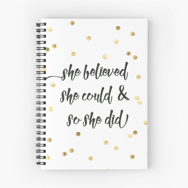 Item preview, She believed she could & so she did designed and sold by cjah.