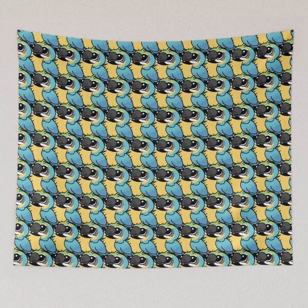 Item preview, Blue and Gold Macaw (Googly-eyed) designed and sold by blirbos.