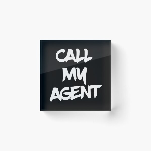 Item preview, Call My Agent designed and sold by DiscoBoogie.