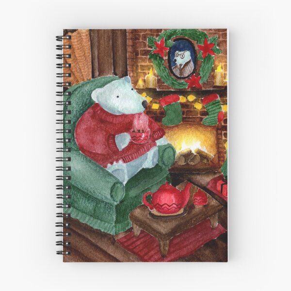 Item preview, Polar bear. Watercolor Christmas art designed and sold by JuliaBadeeva.
