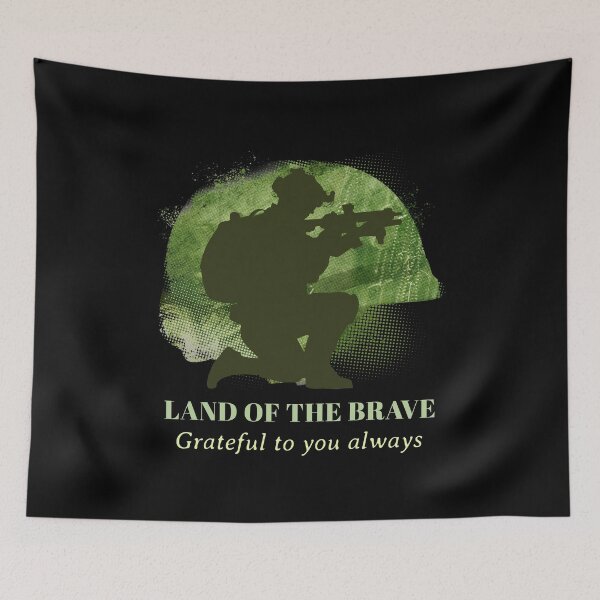 Item preview, Land Of The Brave designed and sold by infleims.