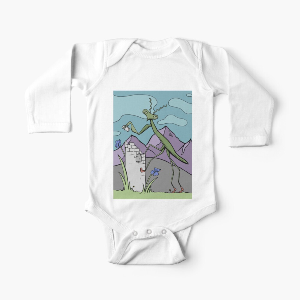 Item preview, Long Sleeve Baby One-Piece designed and sold by Otter-Grotto.