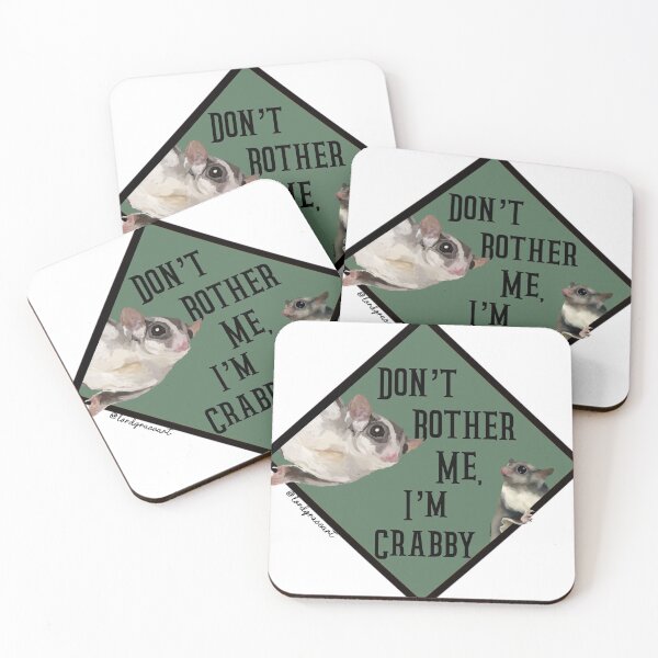 Item preview, Don’t Bother Me I’m Crabby- Green designed and sold by LordGraceArt.