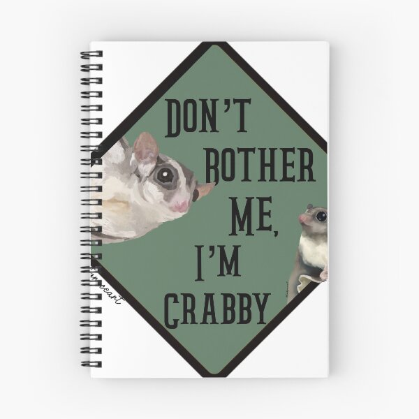 Item preview, Don’t Bother Me I’m Crabby- Green designed and sold by LordGraceArt.