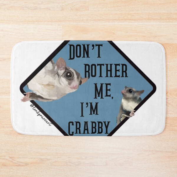 Item preview, Don’t Bother Me I’m Crabby- Blue designed and sold by LordGraceArt.