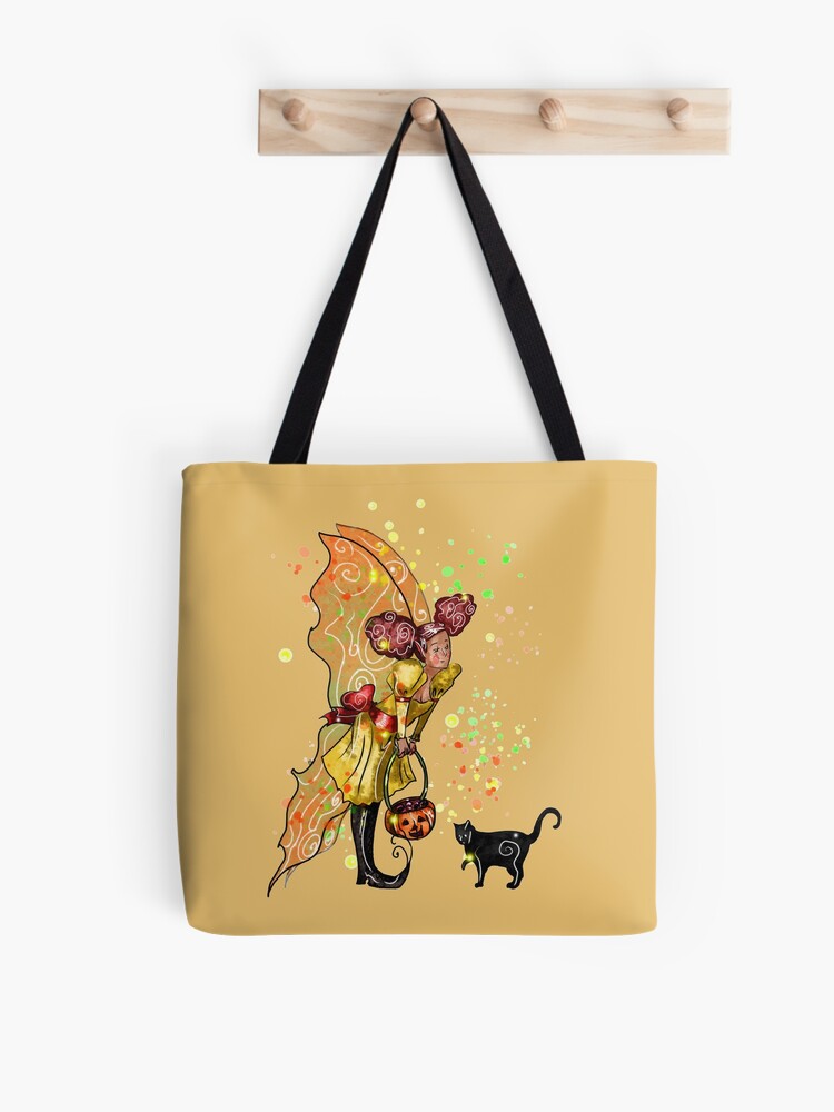 Thumbnail 1 of 2, Tote Bag, Fairy Trixie-Love The Trick or Treat Fairy™ designed and sold by TeelieTurner.
