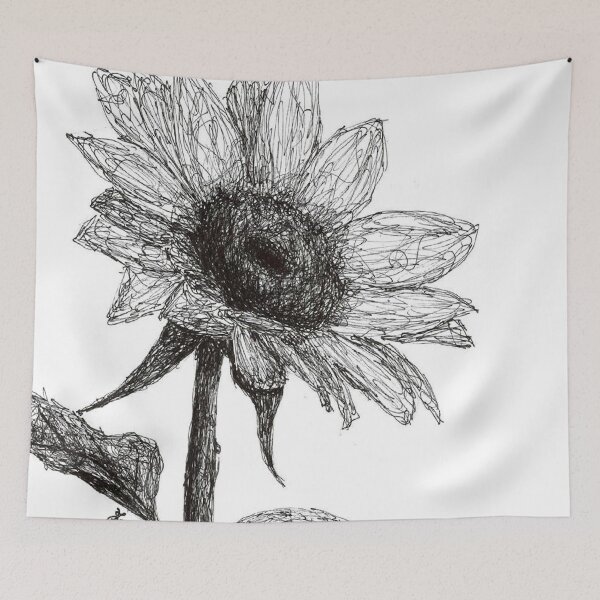 Item preview, Scribble Sunflower designed and sold by Jessieisaninja.