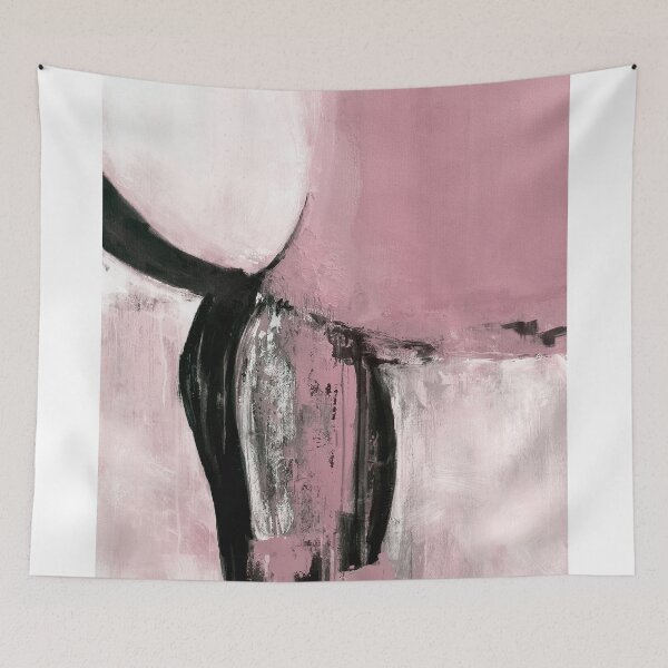 Item preview, pink black abstract designed and sold by ElaSzczepaniak.