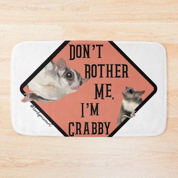 Item preview, Don’t Bother Me I’m Crabby- Peach designed and sold by LordGraceArt.