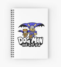 Dog Man with Cat Kid Spiral Notebook