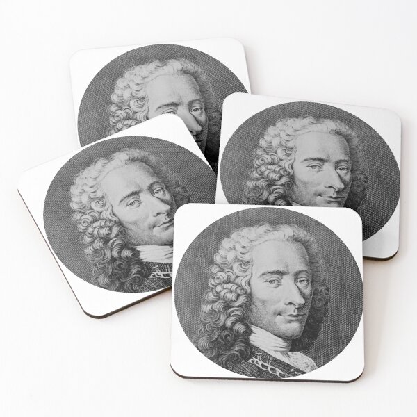 Item preview, Illustration of Voltaire -blanche, un designed and sold by GodsAutopsy.