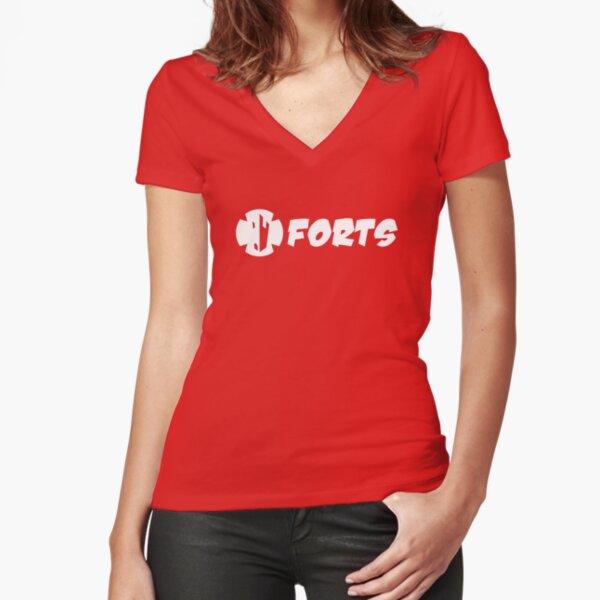 Fitted V-Neck T-Shirt