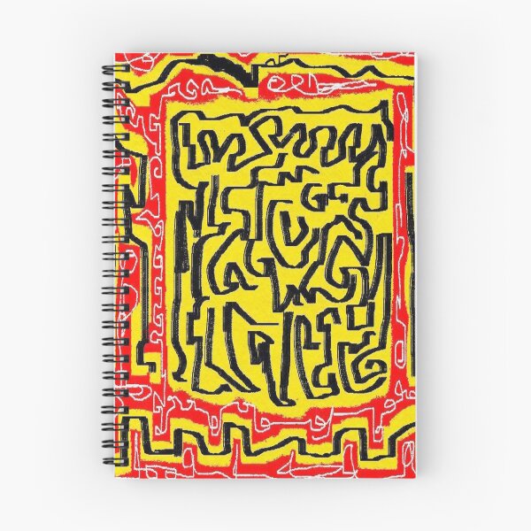 Item preview, Laberinto red yellow designed and sold by eliso silva.