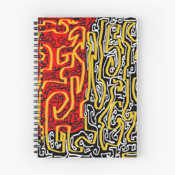 Item preview, Laberinto red black designed and sold by eliso silva.
