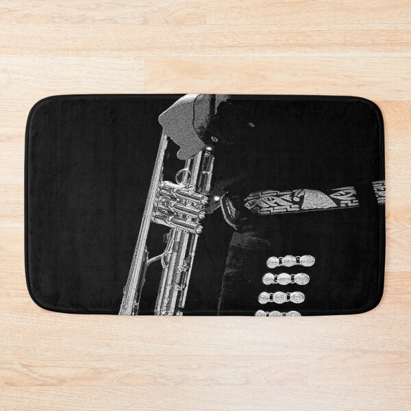 Item preview, Mariachi Band Trumpeter in Black and White designed and sold by William E Lopez.