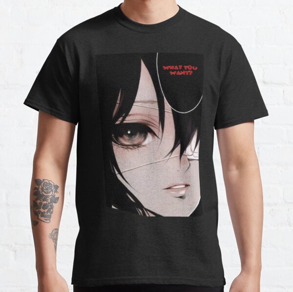 Anime Game Girls T Shirts Redbubble - roblox clothes code for girls junko