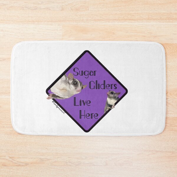 Item preview, Sugar Gliders Live Here- Purple designed and sold by LordGraceArt.